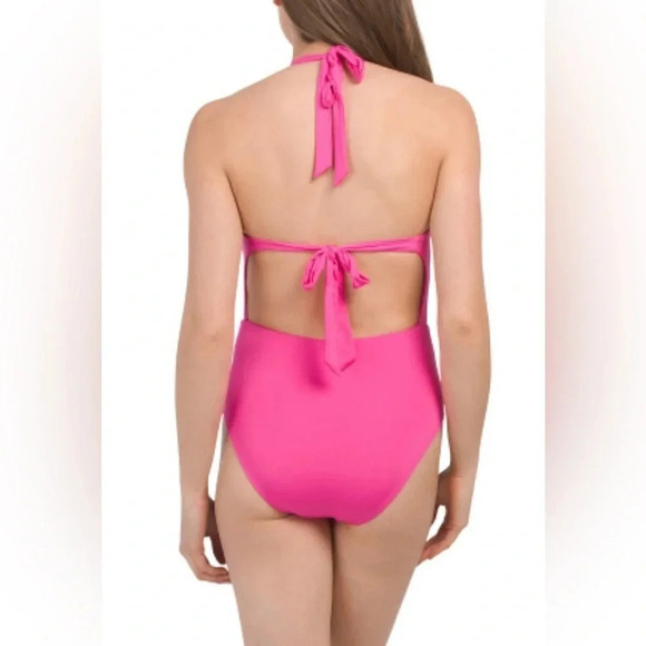 Trina Turk Monaco Ring One Piece Swimsuit Women’s Size 12 - Picture 2 of 6